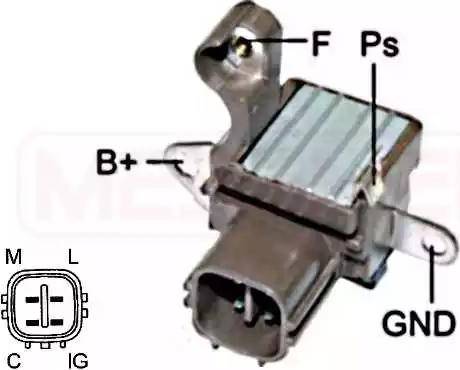 Messmer 215 967 - Gərginlik tənzimləyicisi, alternator furqanavto.az