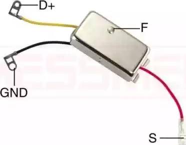 Messmer 215481 - Gərginlik tənzimləyicisi, alternator furqanavto.az