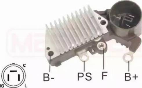 Messmer 215651 - Gərginlik tənzimləyicisi, alternator furqanavto.az