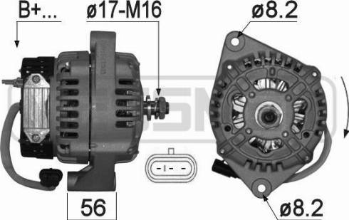 Messmer 210993A - Alternator furqanavto.az