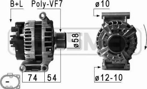 Messmer 210949 - Alternator furqanavto.az