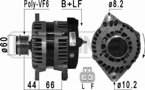 Messmer 210945 - Alternator furqanavto.az