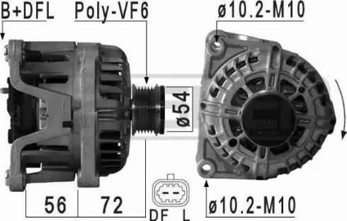 Messmer 210943 - Alternator furqanavto.az