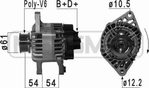 Messmer 210947 - Alternator furqanavto.az