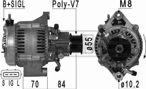 Messmer 210961A - Alternator furqanavto.az