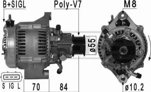 Messmer 210961 - Alternator furqanavto.az