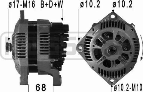 Messmer 210981A - Alternator furqanavto.az