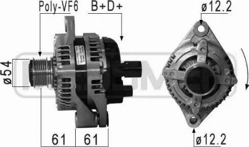 Messmer 210935 - Alternator furqanavto.az