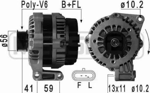 Messmer 210938 - Alternator furqanavto.az