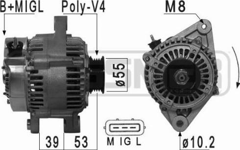 Messmer 210932A - Alternator furqanavto.az