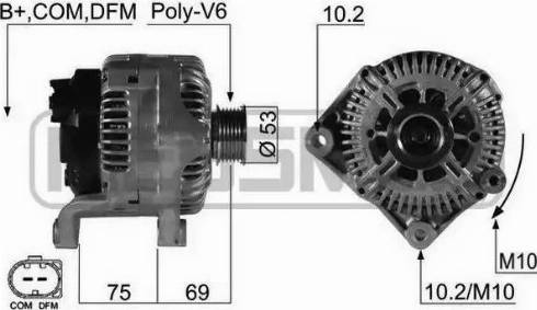 Messmer 210495 - Alternator furqanavto.az