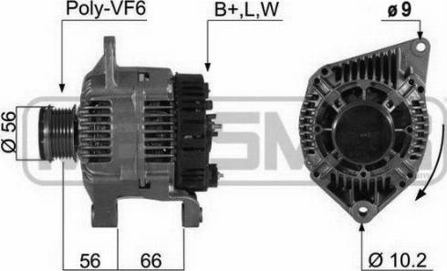 Messmer 210490A - Alternator furqanavto.az