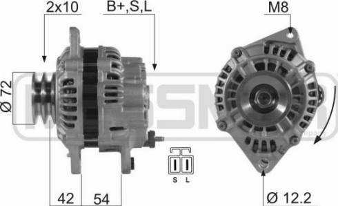 Messmer 210491A - Alternator furqanavto.az