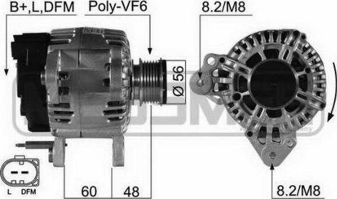 Messmer 210497A - Alternator furqanavto.az