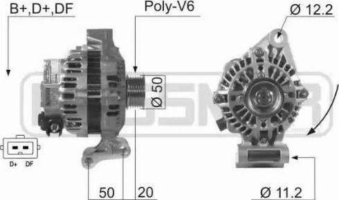 Messmer 210448 - Alternator furqanavto.az