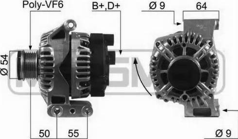 Messmer 210451 - Alternator furqanavto.az