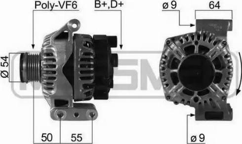 Messmer 210465 - Alternator furqanavto.az