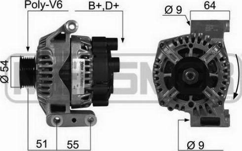 Messmer 210406A - Alternator furqanavto.az