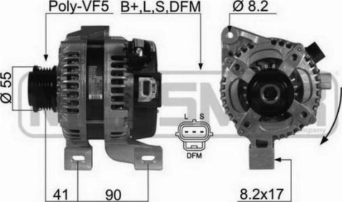 Messmer 210403A - Alternator furqanavto.az