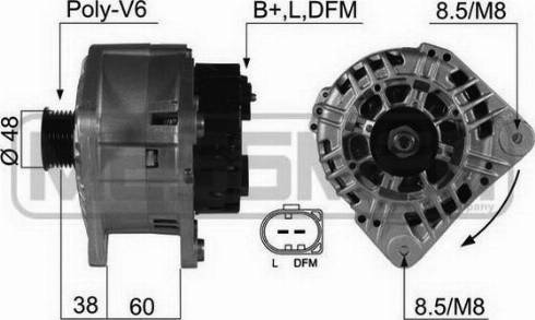 Messmer 210410A - Alternator furqanavto.az