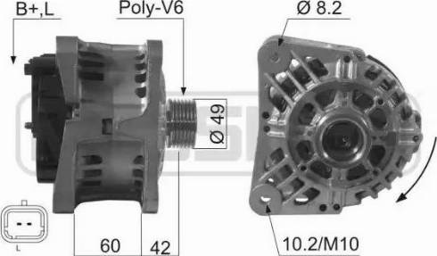 Messmer 210480 - Alternator furqanavto.az