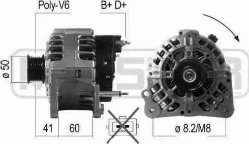 Messmer 210488 - Alternator furqanavto.az