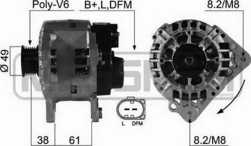 Messmer 210482A - Alternator furqanavto.az