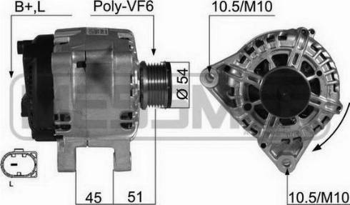 Messmer 210436A - Alternator furqanavto.az