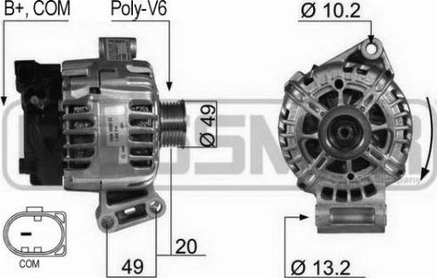 Messmer 210430A - Alternator furqanavto.az