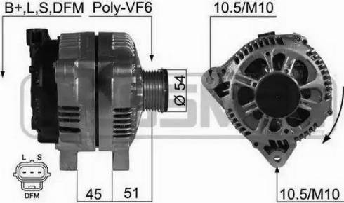 Messmer 210433 - Alternator furqanavto.az