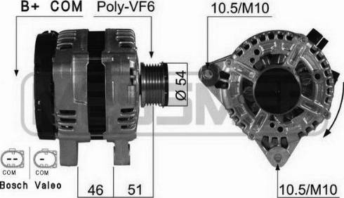 Messmer 210420A - Alternator furqanavto.az