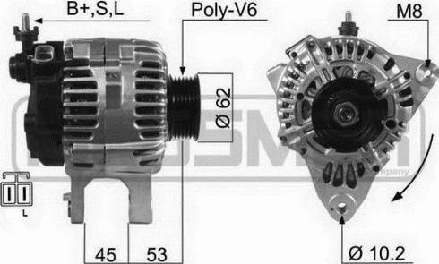 Messmer 210479A - Alternator furqanavto.az