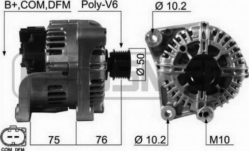 Messmer 210474A - Alternator furqanavto.az