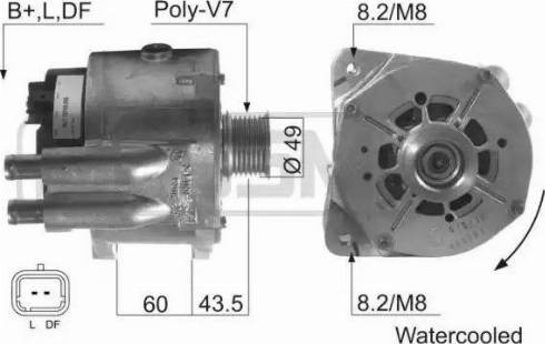 Messmer 210473 - Alternator furqanavto.az