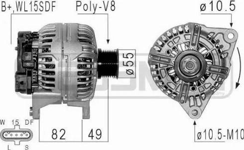 Messmer 210594 - Alternator furqanavto.az