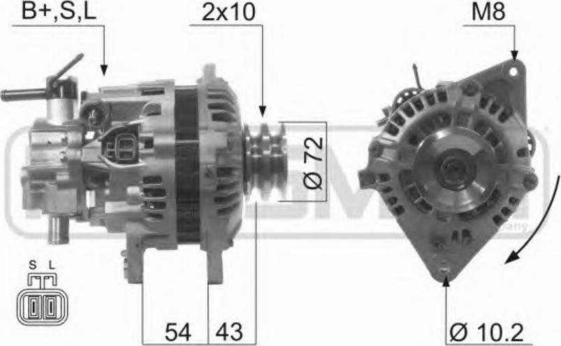 Messmer 210595 - Alternator furqanavto.az