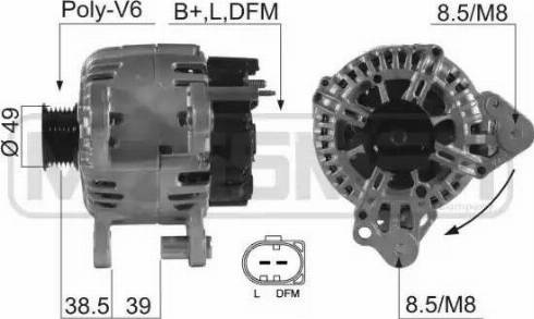 Messmer 210544 - Alternator furqanavto.az