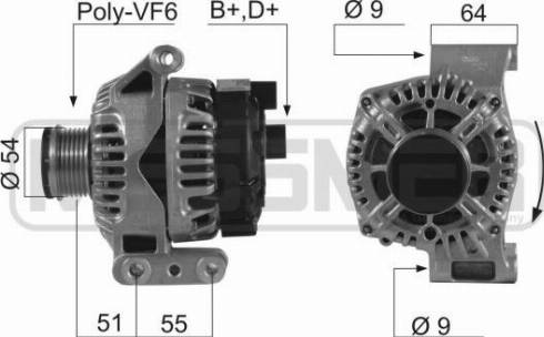 Messmer 210547A - Alternator furqanavto.az