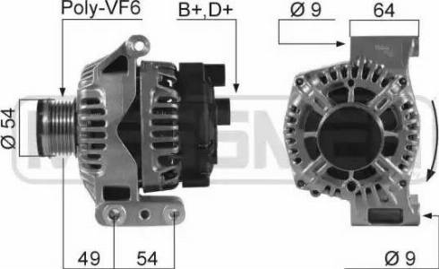 Messmer 210550 - Alternator furqanavto.az