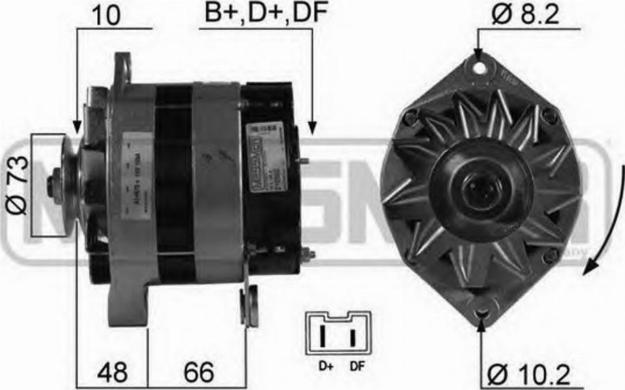 Messmer 210565 - Alternator furqanavto.az