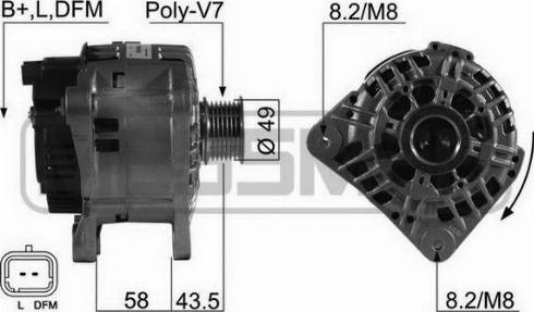 Messmer 210566A - Alternator furqanavto.az