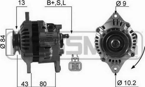 Messmer 210561A - Alternator furqanavto.az