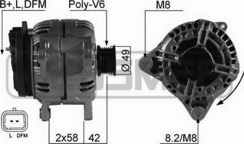 Messmer 210567A - Alternator furqanavto.az