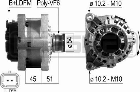 Messmer 210501A - Alternator furqanavto.az