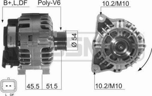 Messmer 210508A - Alternator furqanavto.az