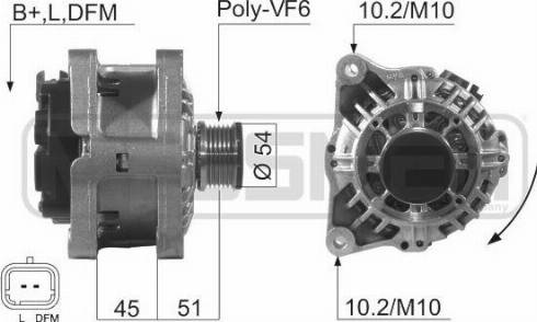 Messmer 210507R - Alternator furqanavto.az