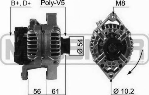 Messmer 210584A - Alternator furqanavto.az