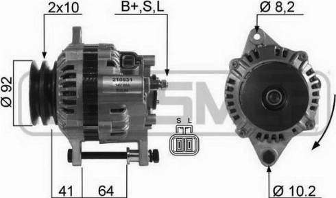 Messmer 210531A - Alternator furqanavto.az