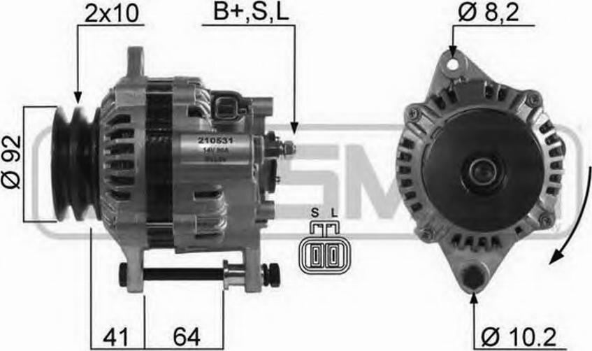 Messmer 210531 - Alternator furqanavto.az