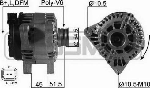 Messmer 210538R - Alternator furqanavto.az